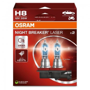 Крушка OSRAM H8, 12V, 35W, 800lm, 2 броя