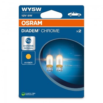 Крушка OSRAM WY5W, 12V, 5W, 30lm, 2 броя