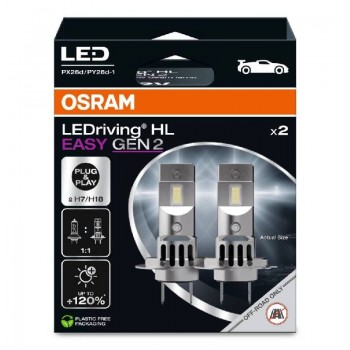 Крушка OSRAM LED, 12V, 16.2W, 6500K, 1400lm, 2 броя