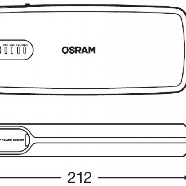 мощен jump starter OSR OBSL400