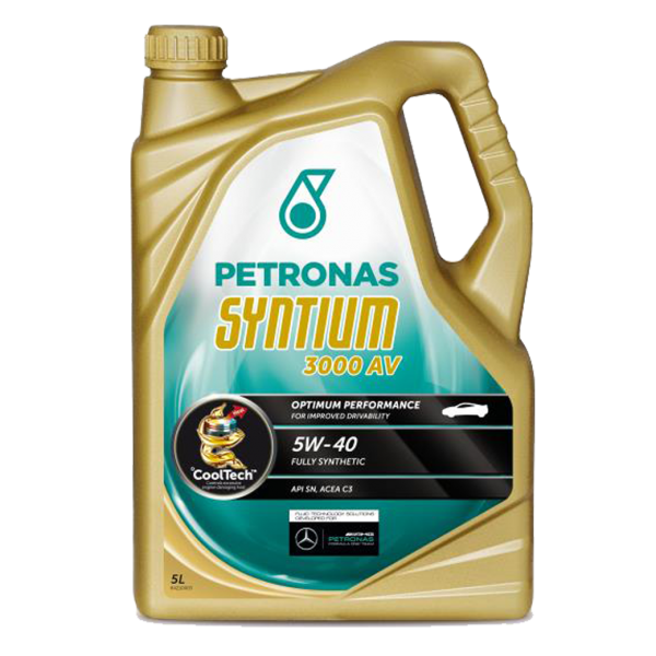 МОТОРНО МАСЛО PETRONAS Syntium 3000 AV 5W-40 5 литра
