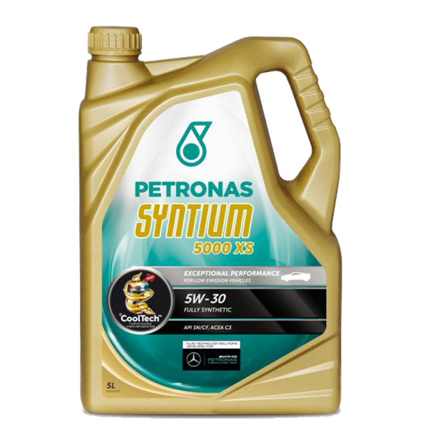 МОТОРНО МАСЛО PETRONAS Syntium 5000 XS 5W-30 5 литра