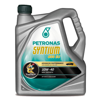 МОТОРНО МАСЛО PETRONAS Syntium 800 EU 10W-40 4 литра