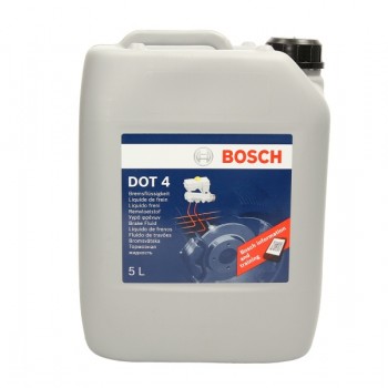 Спирачна течност BOSCH DOT4 5 литра