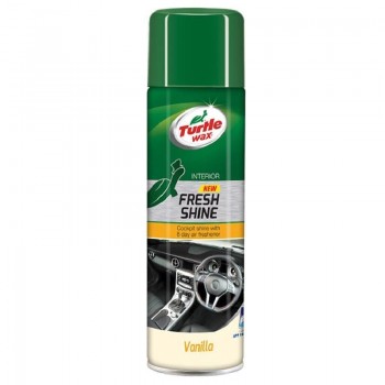 TurtleWax Fresh Shine Vanilla силиконов спрей за табло 500 мл