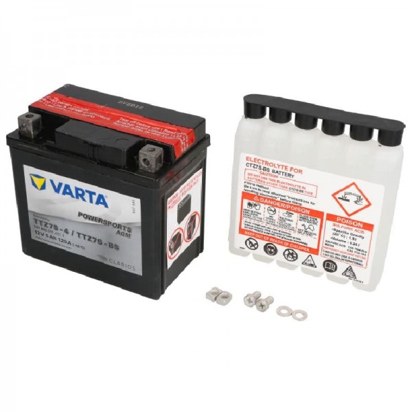 акумулатор varta ttz7s bs fun за мотор и скутер