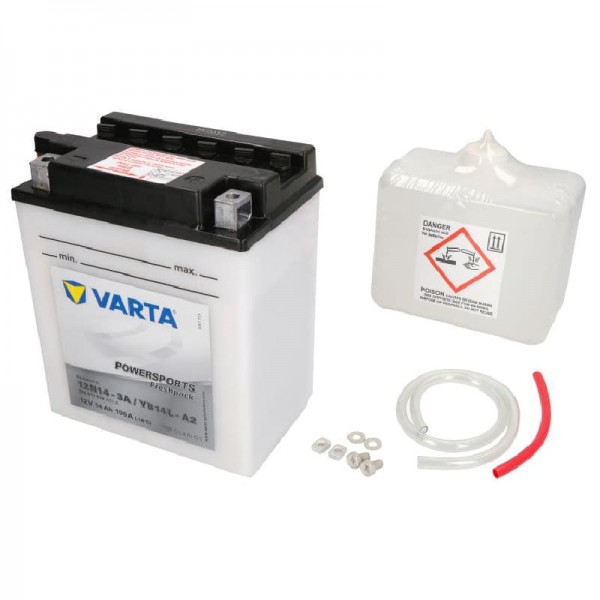 акумулатор varta yb14l-a2 fun за мотор