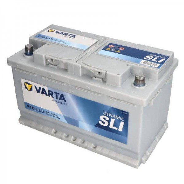Акумулатор VARTA Dynamic SLI F16 80Ah 740A R+