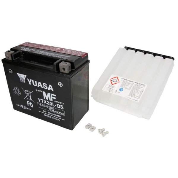 Акумулатор YUASA YTX20L-BS 19Ah 270A R+