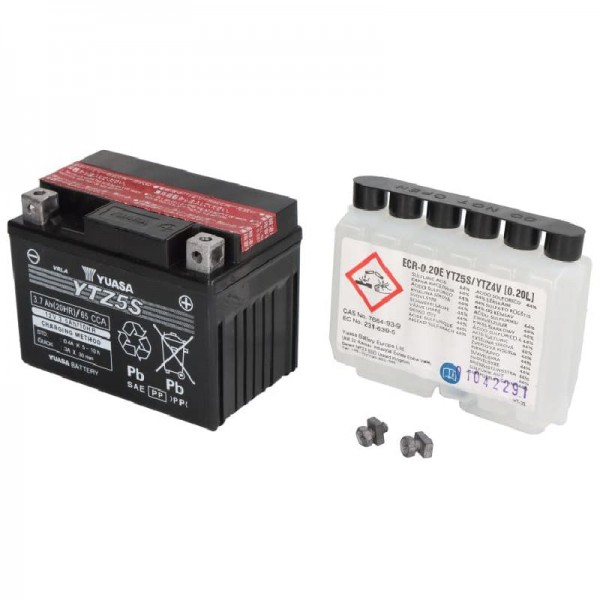 Акумулатор YUASA YTZ5S 4Ah 65A R+ AGM