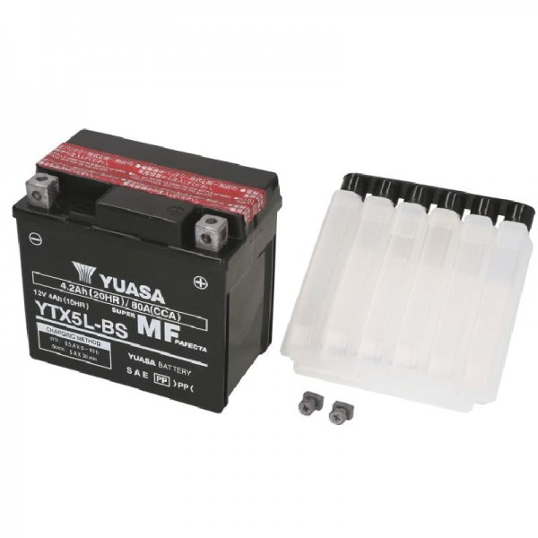 Акумулатор YUASA YTX5L-BS 4Ah 80A R+ AGM
