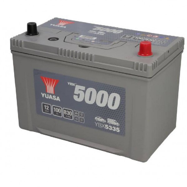 Акумулатор YUASA 100Ah 830A R+ YBX5335 SMF