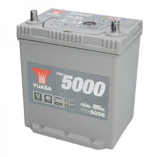 Акумулатор Yuasa YBX5000 40Ah 360A R+ SMF японски автомобил