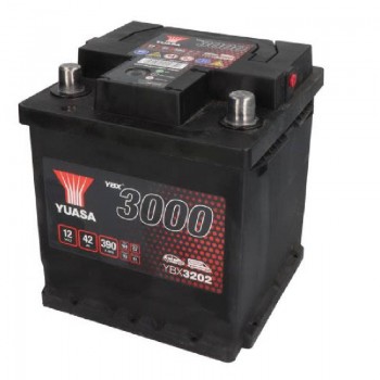 Акумулатор YUASA 42Ah, 390A R+