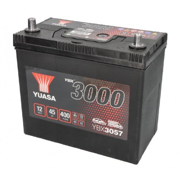 Акумулатор YUASA 45Ah 400A L+ YBX3057 SMF
