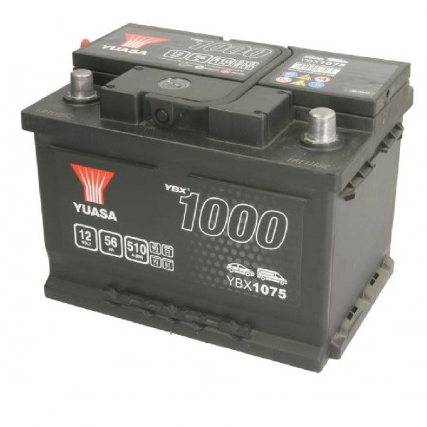 Акумулатор YUASA 56Ah 510A R+ YBX1075 CaCa