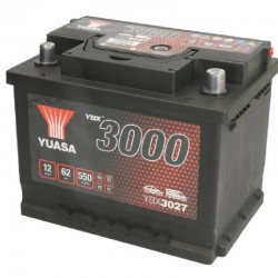 Акумулатор YUASA 62Ah, 550A R+