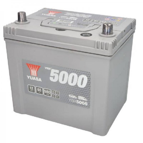 Акумулатор YUASA 65Ah 580A R+ YBX5005 SMF