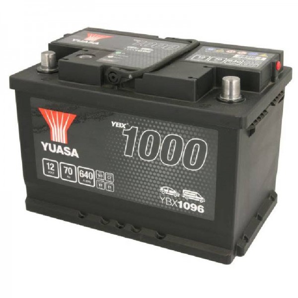 Акумулатор YUASA 70Ah 640A R+ YBX1096 CaCa