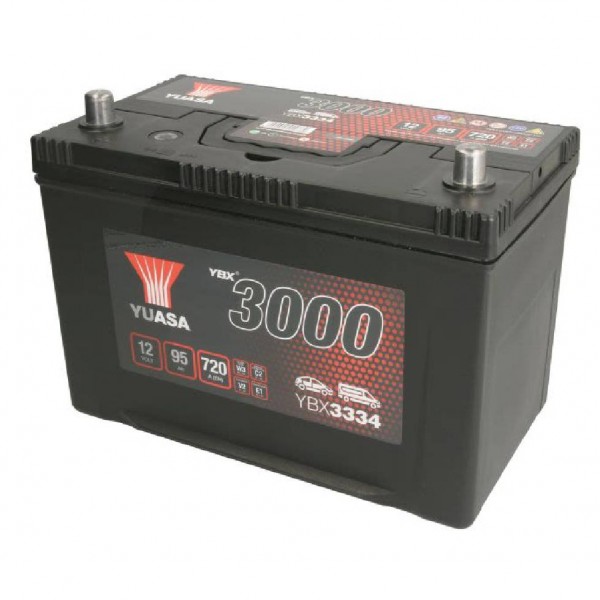 Акумулатор YUASA 95Ah 720A L+ YBX3334 SMF