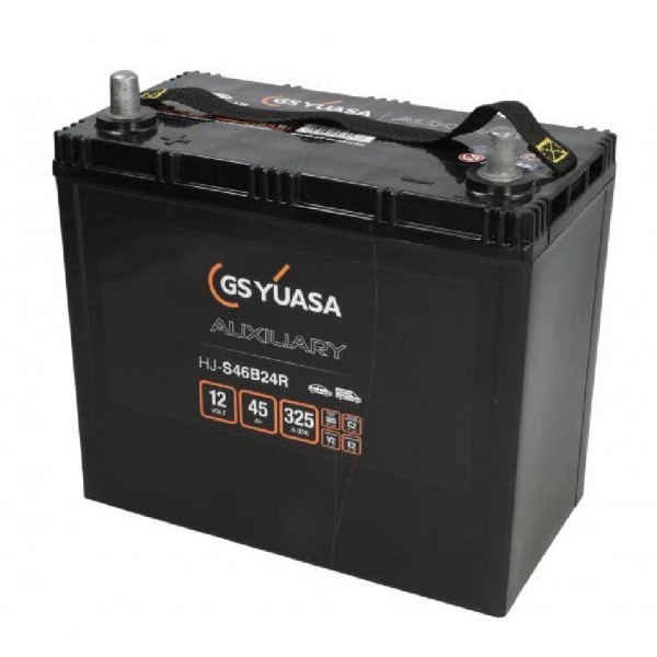 Акумулатор YUASA AGM Auxiliary 45Ah 325A L+ HJ-S46B24R