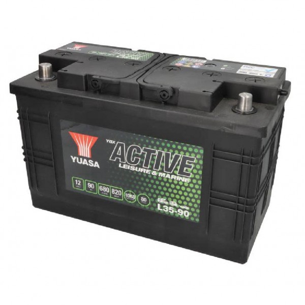 Акумулатор YUASA Active Leisure Marine 90Ah 680A L+ L35-90