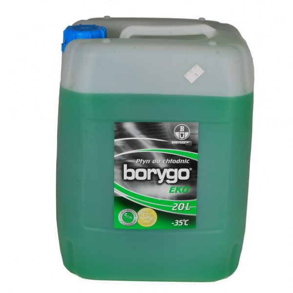 Антифриз BORYGO ECO  готов за употреба Зелен, 20 литра