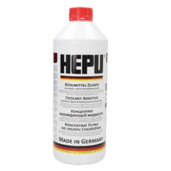 АНТИФРИЗ HEPU P999 G12 (червен) КОНЦЕНТРАТ 1.5 литра
