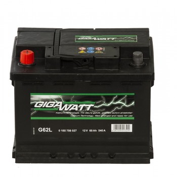 Акумулатор Gigawatt 60 AH/540А L+
