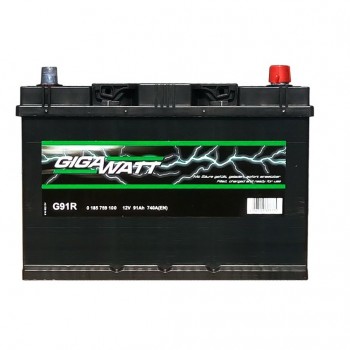 Акумулатор Gigawatt 91 AH/740А R+