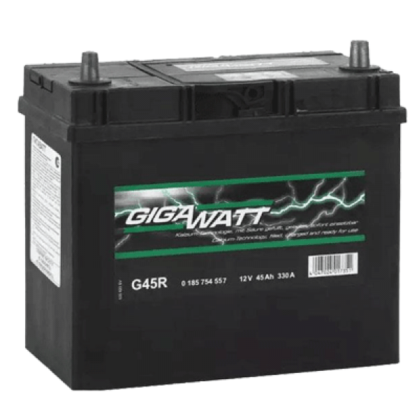Акумулатор Gigawatt 45 AH/330А R+