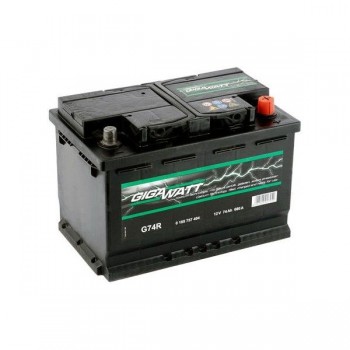 Акумулатор Gigawatt 74 AH/680А R+