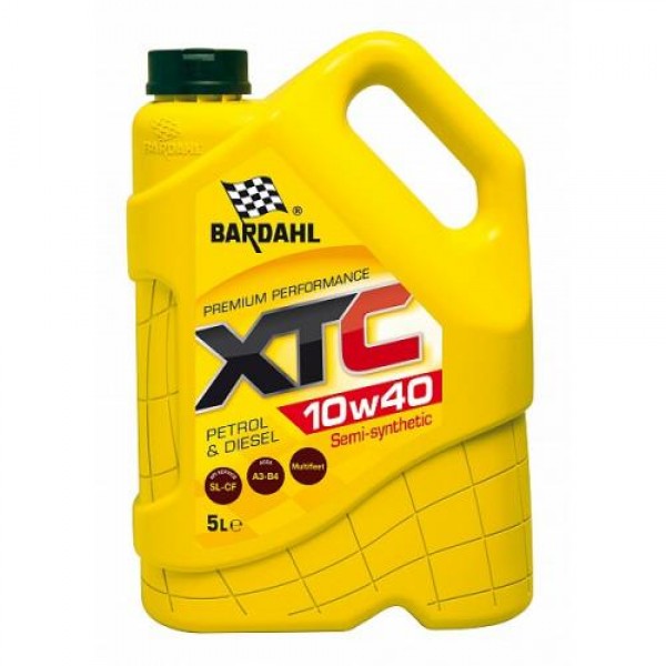 Моторно масло BARDAHL XTC 10W40-4 литра