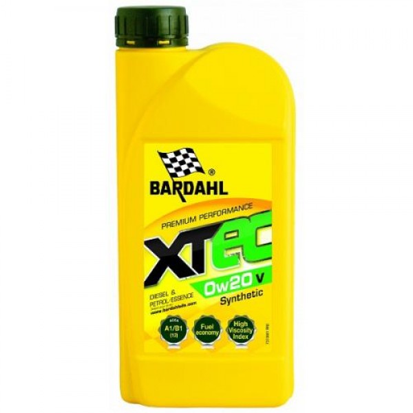 Моторно масло BARDAHL XTEC 0W20 V 1 литра