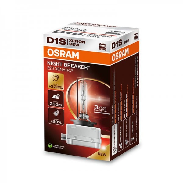 Крушка OSRAM D1S, 85V, 35W, 4500K, 3200lm, 1 брой