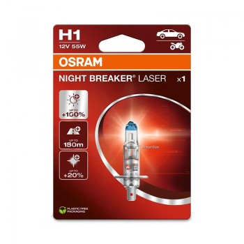 Крушка OSRAM H1, 12V, 55W, 1550lm, 1 брой