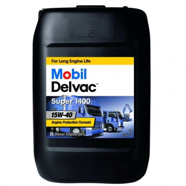 Моторно масло MOBIL DELVAC SUPER 1400 15W40 20 литра