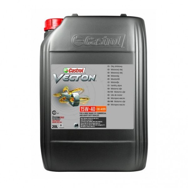 Моторно масло CASTROL VECTON 15W40 CK-4/E9 20 литра