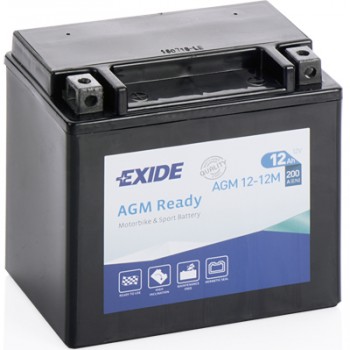 Мото акумулатор EXIDE 12Ah 200A L+