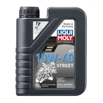 Моторно масло LIQUI MOLY 4T 10W-40 Street 1 литър 