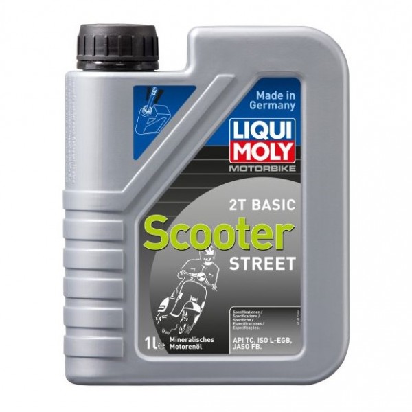 Моторно масло IQUI MOLY 2T Basic Scooter Street 1 литър
