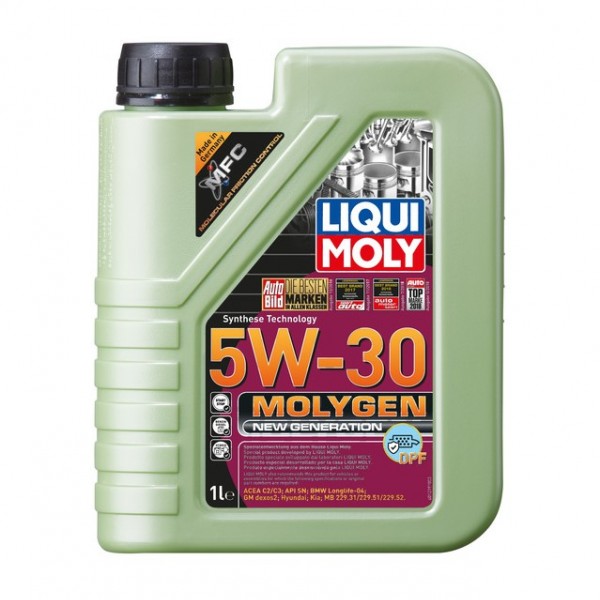 Моторно масло LIQUI MOLY Molygen 5W30 1 литър