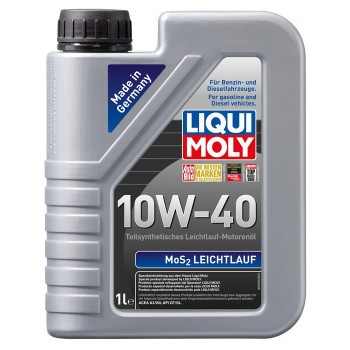 Моторно масло LIQUI MOLY MoS2 Leichtlauf 10W40 1 литър 