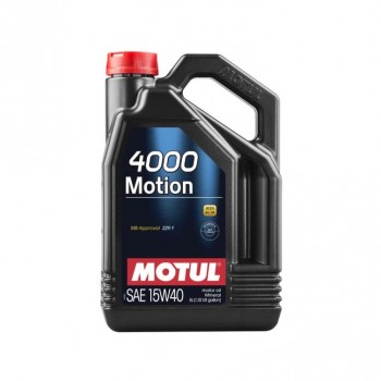 Моторно масло MOTUL 4000 MOTION 15W40 4 литра