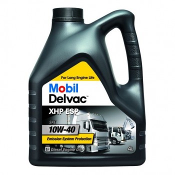 Моторно масло MOBIL DELVAC XHP ESP 10W40 4 литра