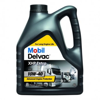 Моторно масло MOBIL DELVAC XHP EXTRA 10W40 4 литра