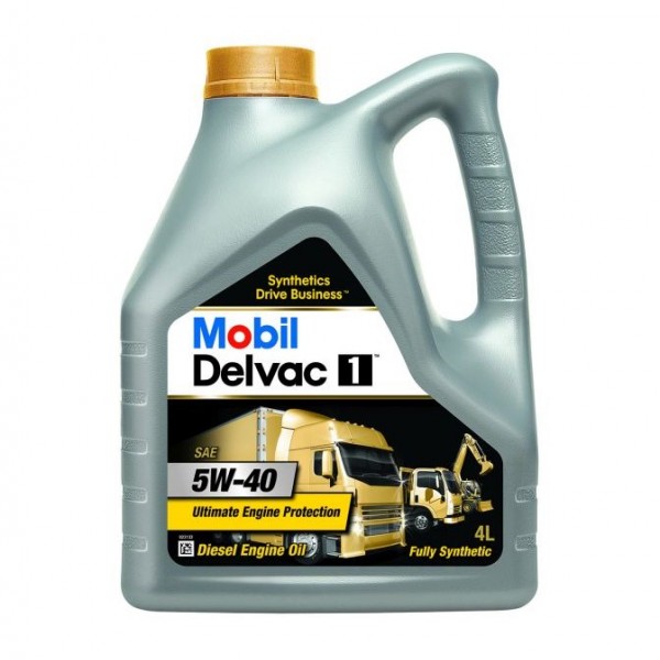 Моторно масло MOBIL DELVAC 1 5W40 4 литра