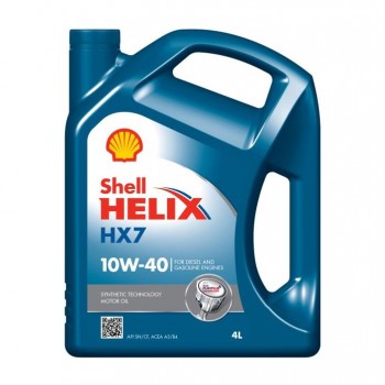 Моторно масло SHELL HELIX HX7 10W40 4 литра