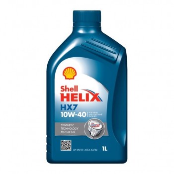 Моторно масло SHELL HELIX HX7 10W40 1 литър 