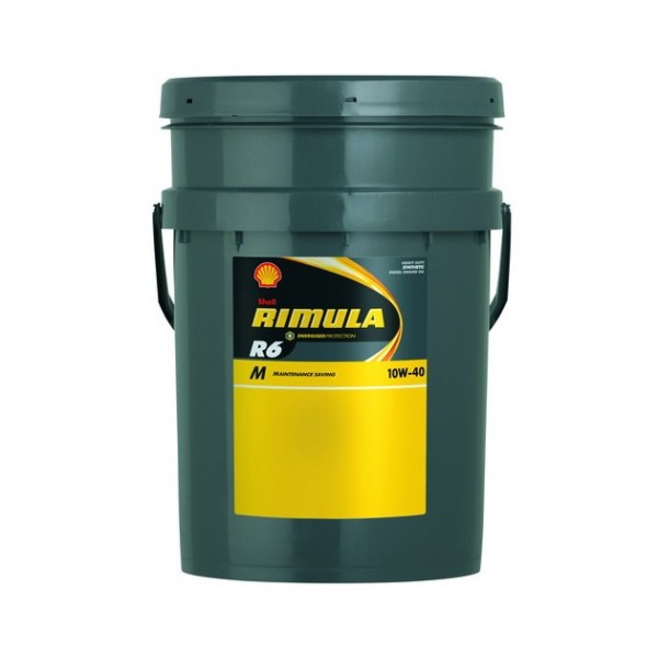 Моторно масло SHELL RIMULA R6 M 10W40 20 литра